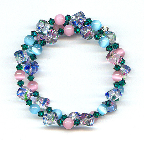Bracelet Memory Wire - Eureka! Beads Australia -  www.eurekabeads